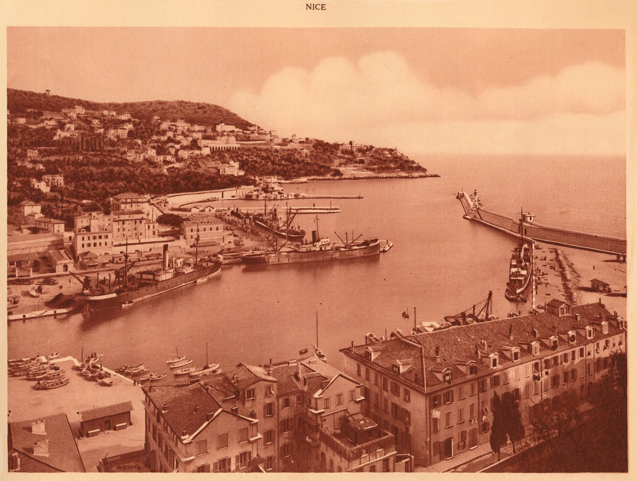 Hamninloppet och Mont-Boron, Nice, 1930. av Unbekannt