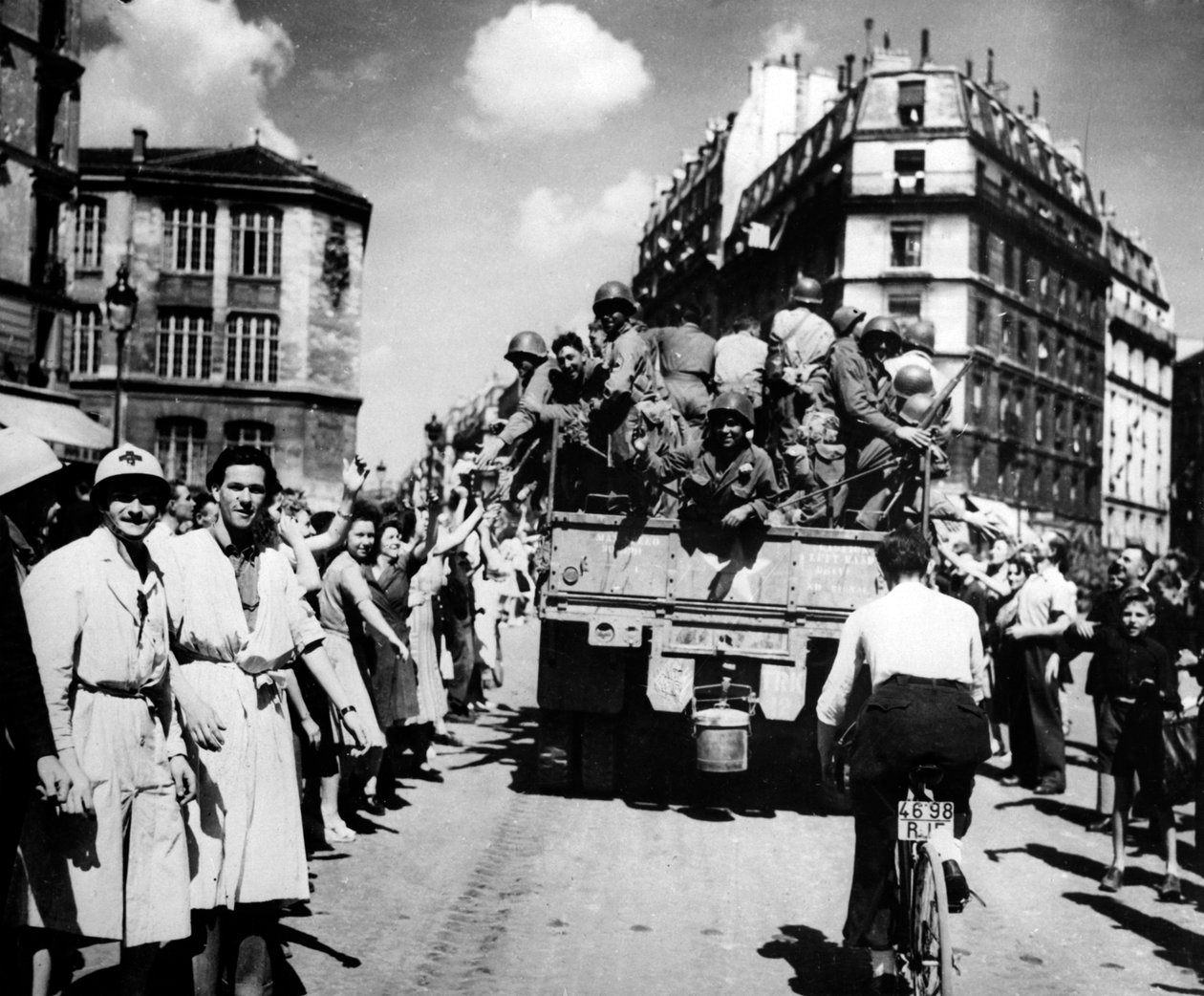 Paris befrielse, augusti 1944 av Unbekannt