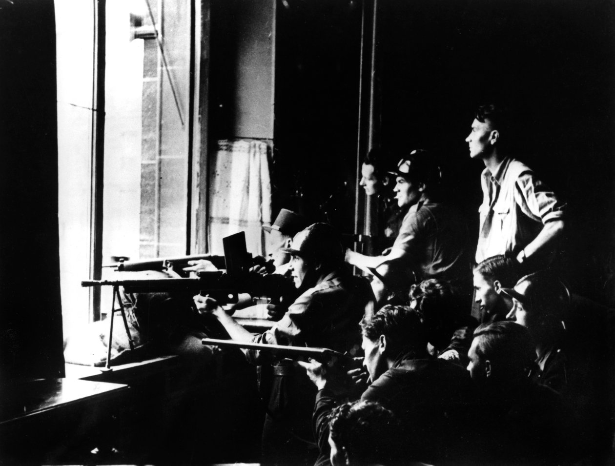 Paris befrielse, augusti 1944 av Unbekannt