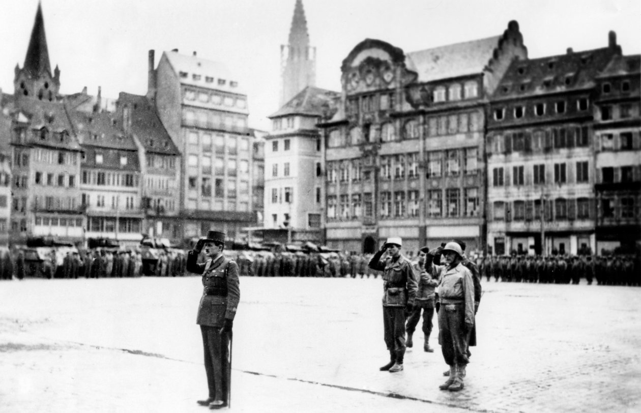 Befrielsen av Strasbourg, Frankrike, november 1944 av Unbekannt