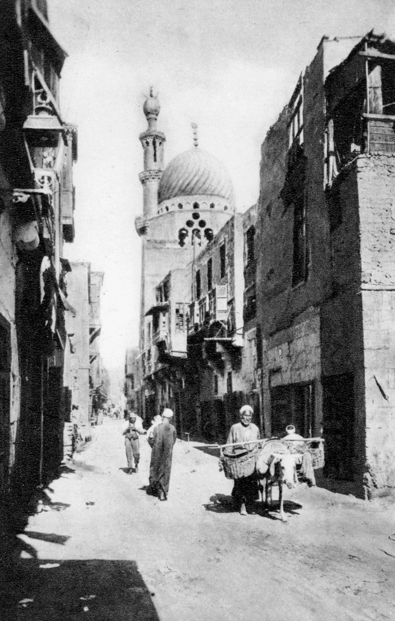 Det inhemska kvarteret, Kairo, Egypten, c1920-talet av Unbekannt