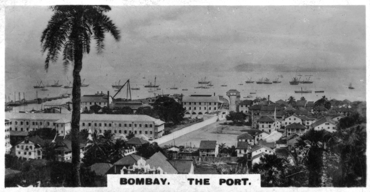 Hamnen, Bombay, Indien, c1925 av Unbekannt