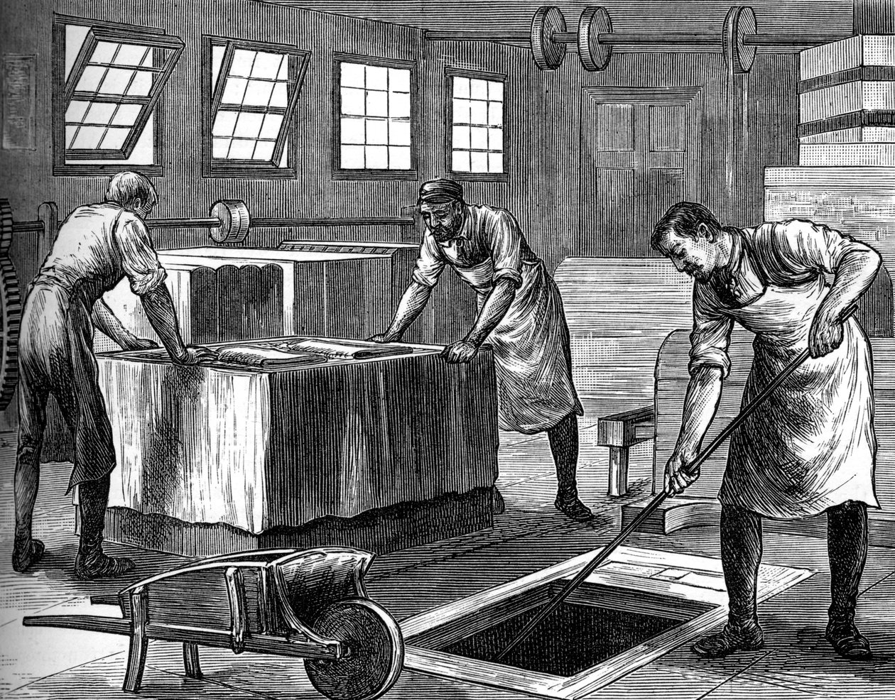 Sliphuset, c1880 av Unbekannt