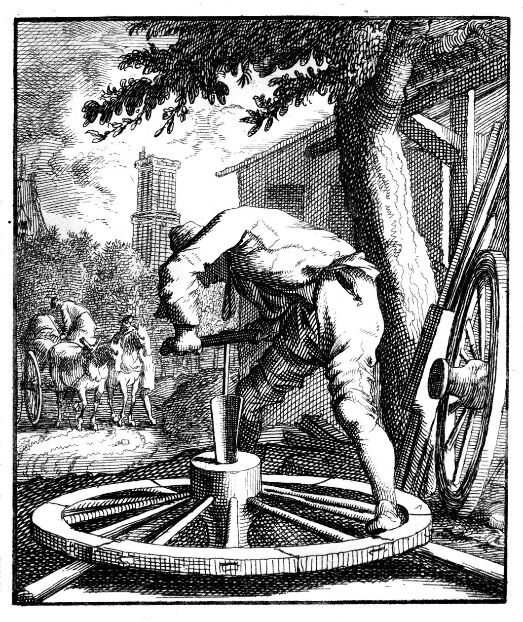 Vagnsmakaren, 1700-talet av Unbekannt