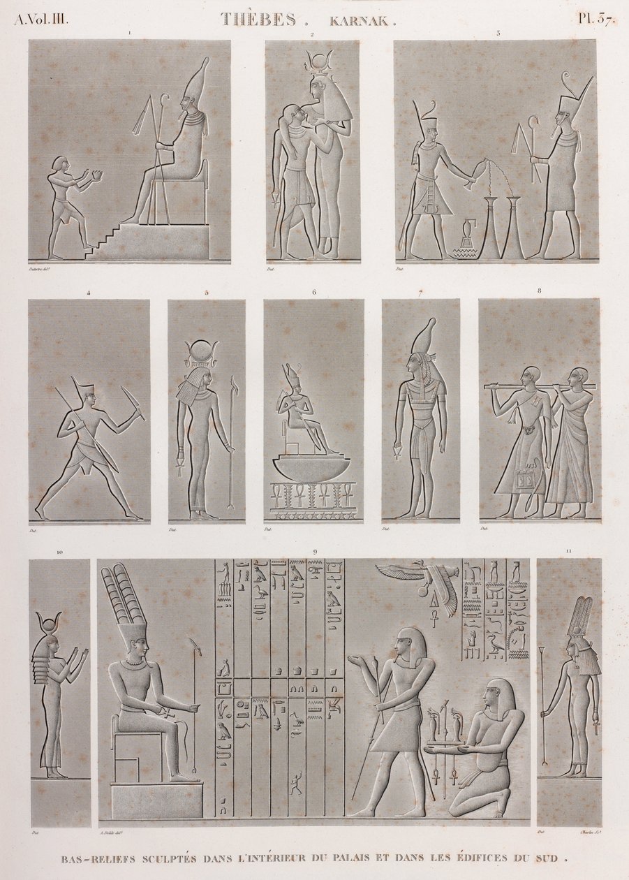 Thebe, Karnak av Unbekannt