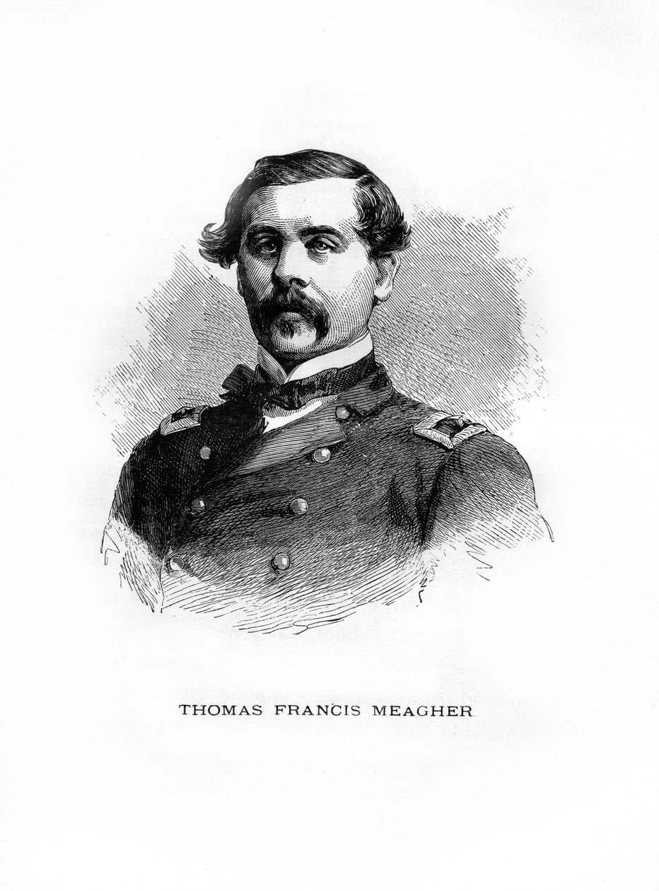Thomas Francis Meagher, irländsk revolutionär, 1872 av Unbekannt