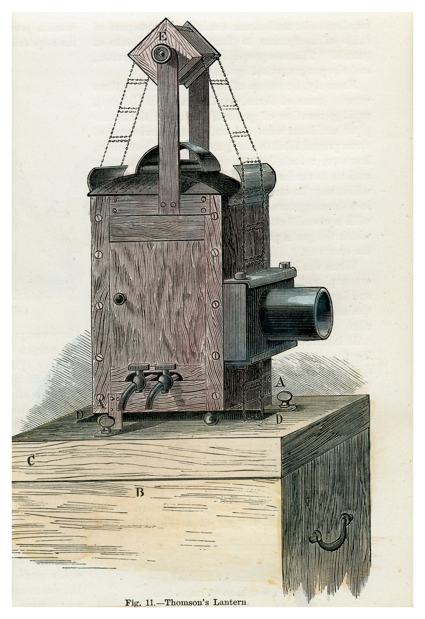 Thomsons lykta, 1800-talet av Unbekannt