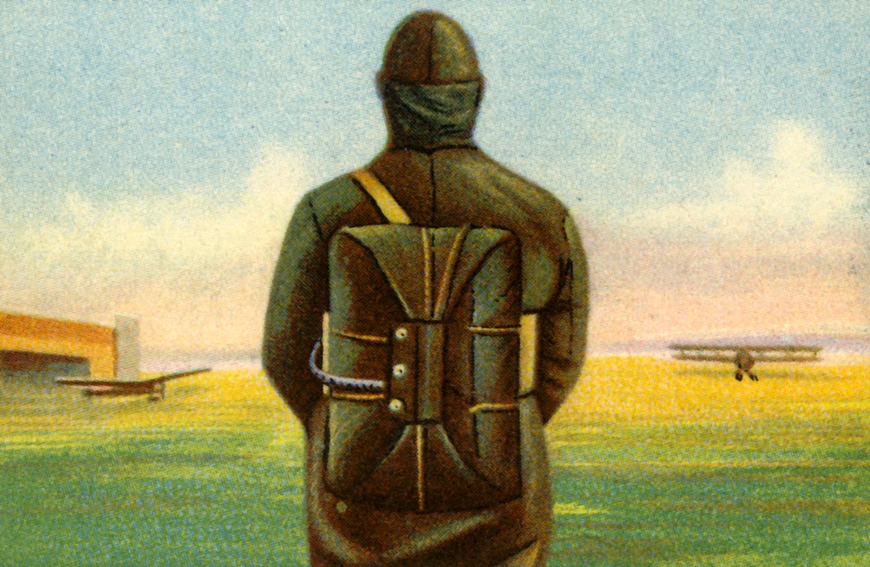 Thörnblad parachute, 1928, 1932. av Unbekannt