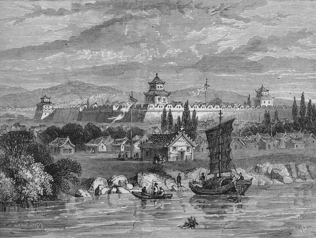 Tientsin, c1880 av Unbekannt