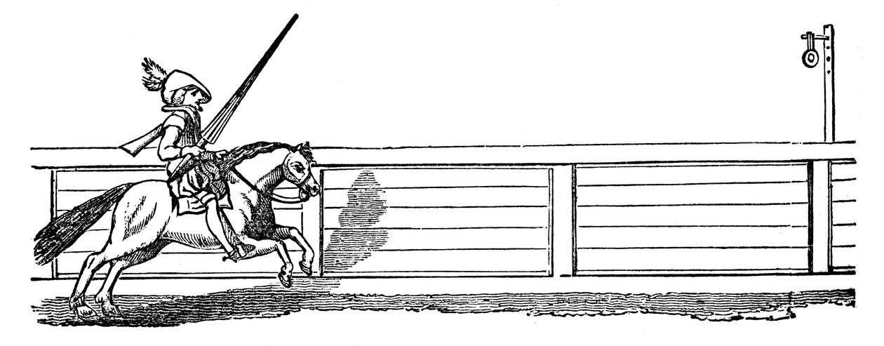 Vippar vid ringen, 1833 av Unbekannt