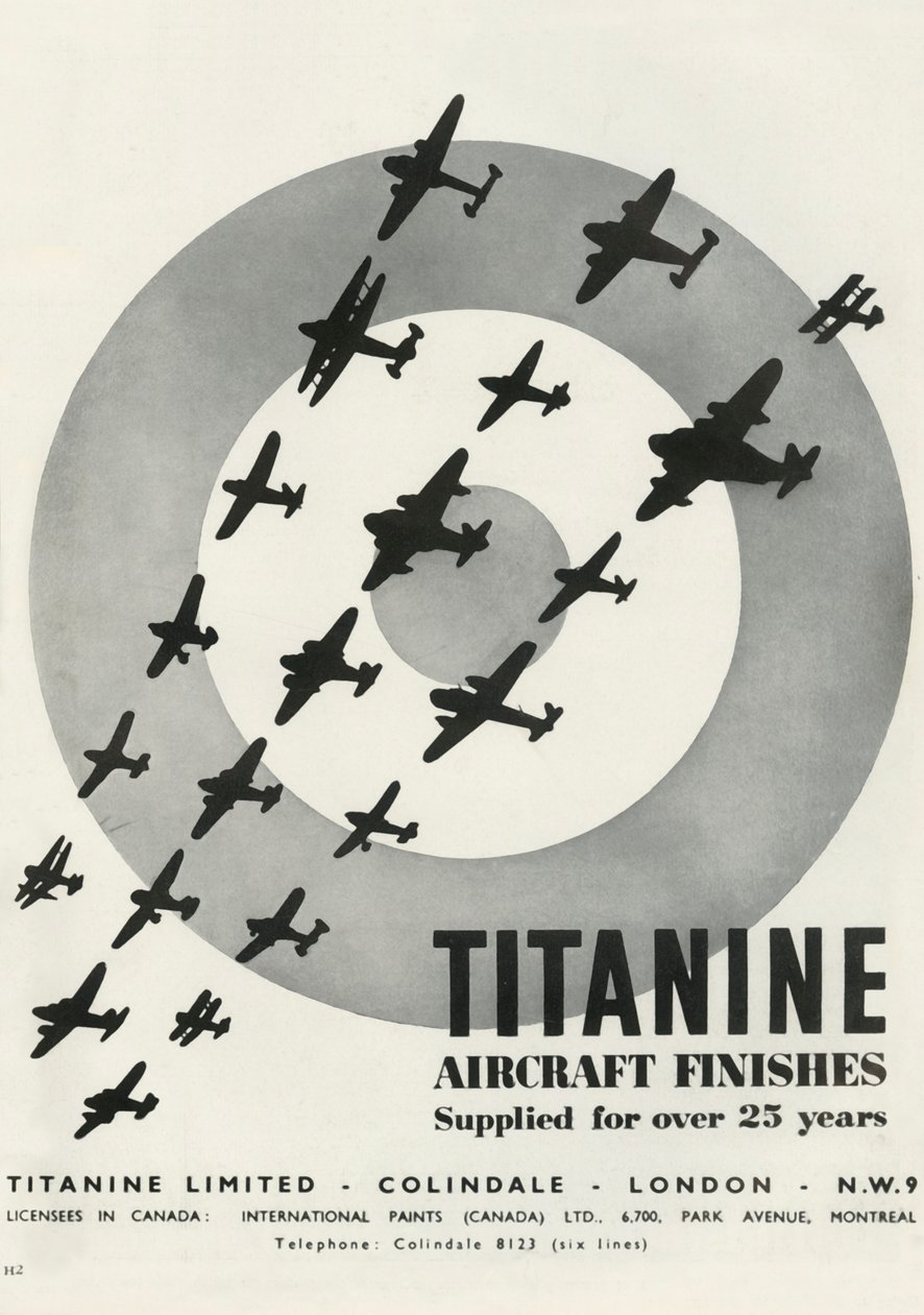 Titanine Aircraft Finishes, 1941. av Unbekannt