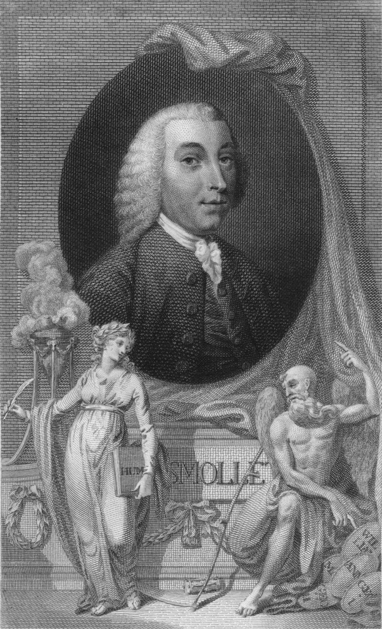 Tobias Smollett, 1790 av Unbekannt
