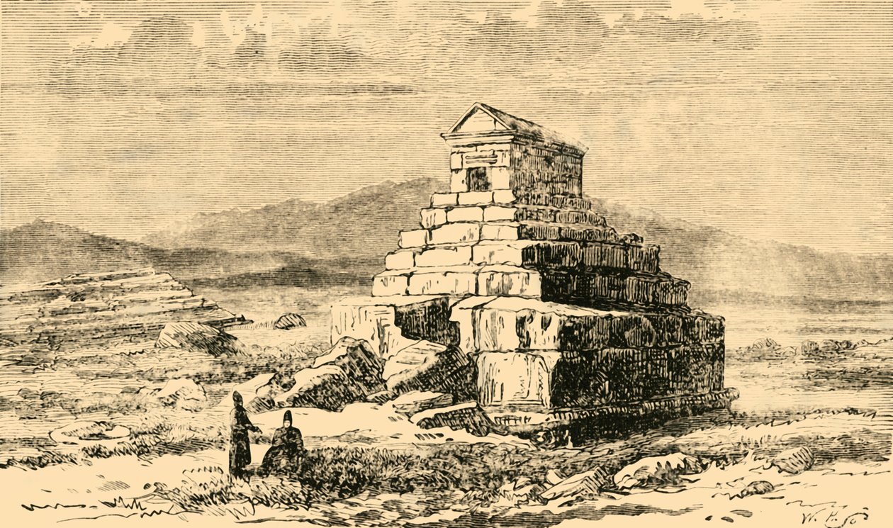 Cyrus grav, 1890. av Unbekannt