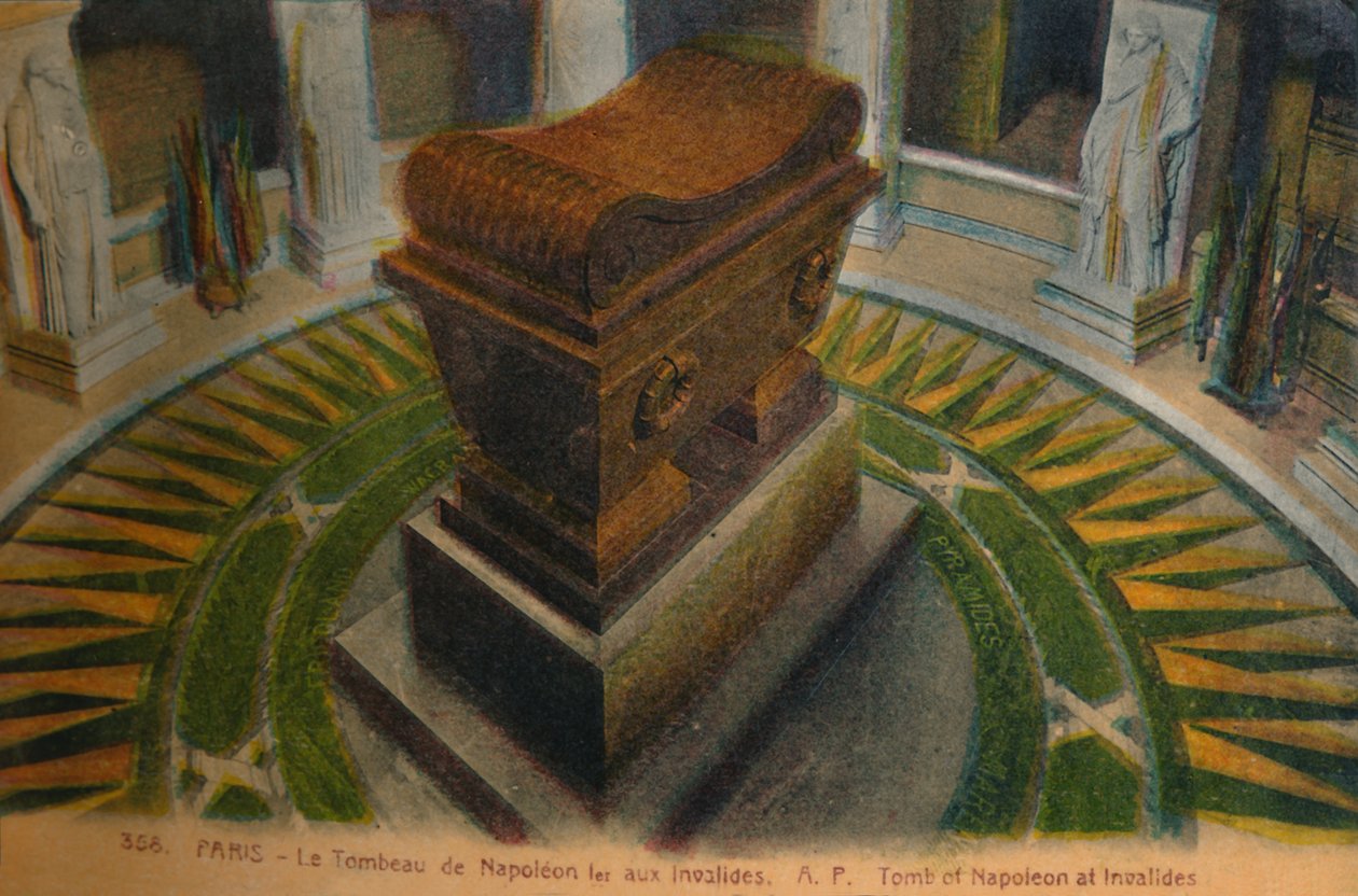 Napoleons grav i Les Invalides, Paris, c1920 av Unbekannt
