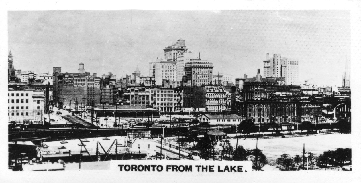 Toronto från sjön, Kanada, c1920-talet av Unbekannt