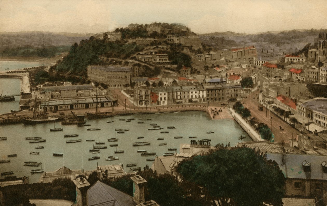 Torquay från Vane Hill, 1930. av Unbekannt