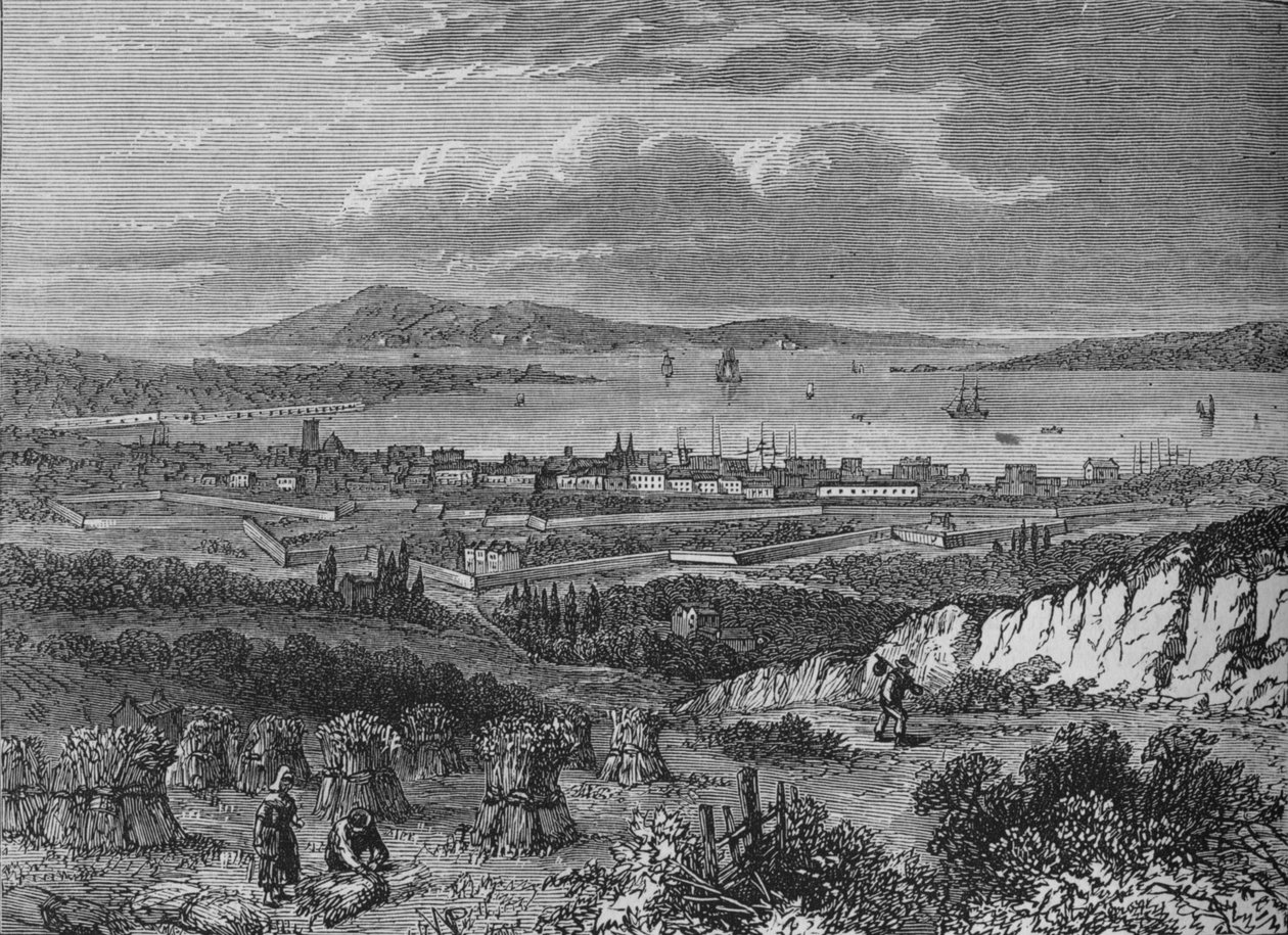 Toulon, c1880 av Unbekannt