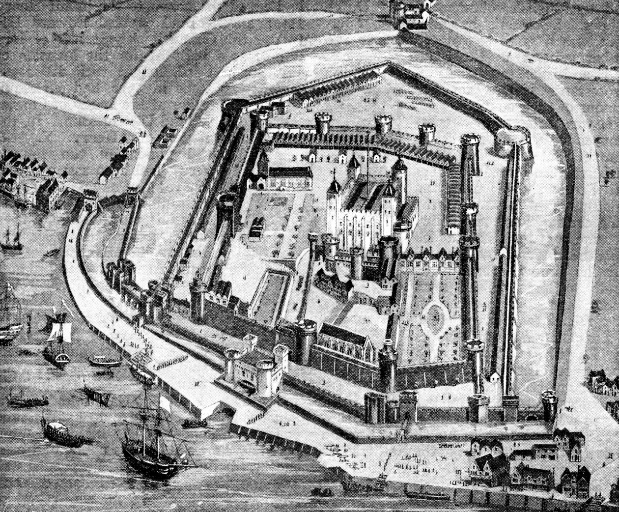 Tower of London, 1500-talet 1909 av Unbekannt