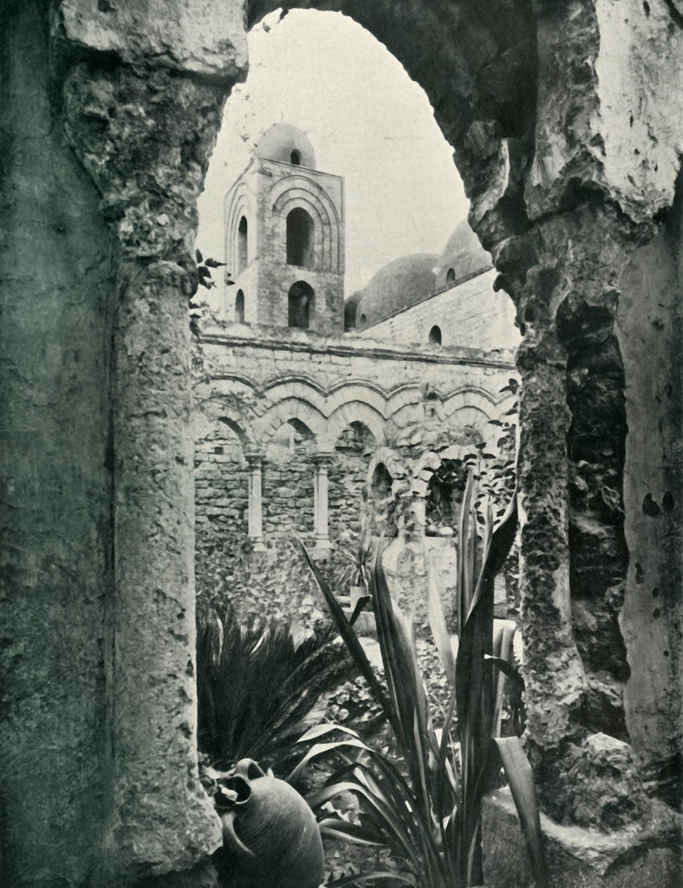 St Giovanni degli Eremiti-tornet, Palermo, 1906. av Unbekannt