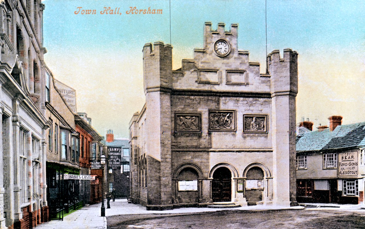 Rådhuset, Horsham, 1906 av Unbekannt
