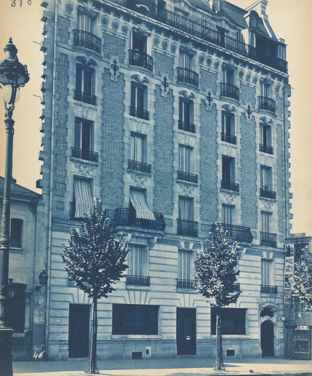 Radhus fasad, ca. 1900. av Unbekannt