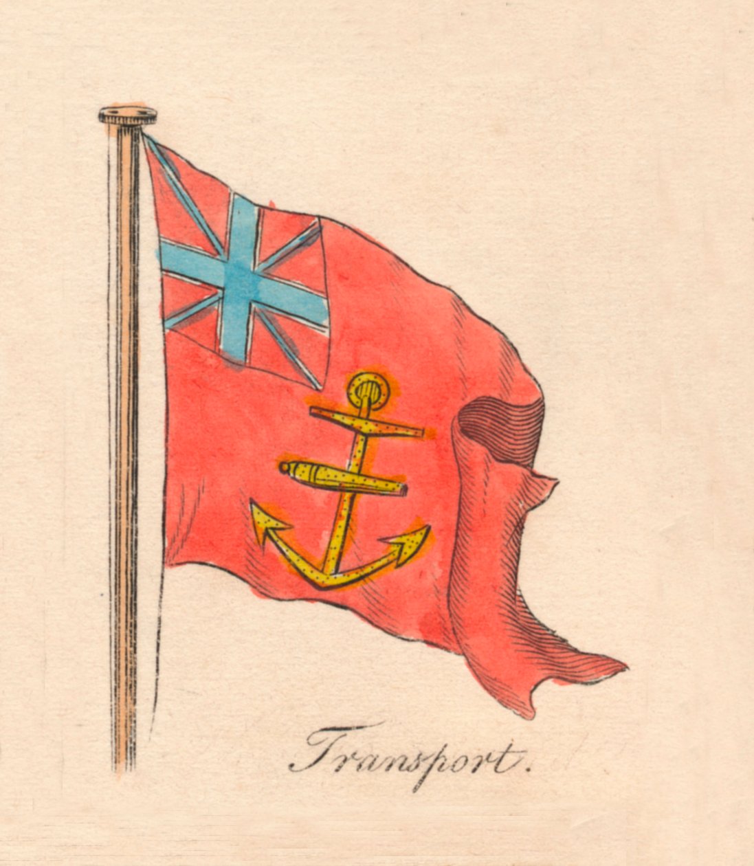 Transport, 1838 av Unbekannt