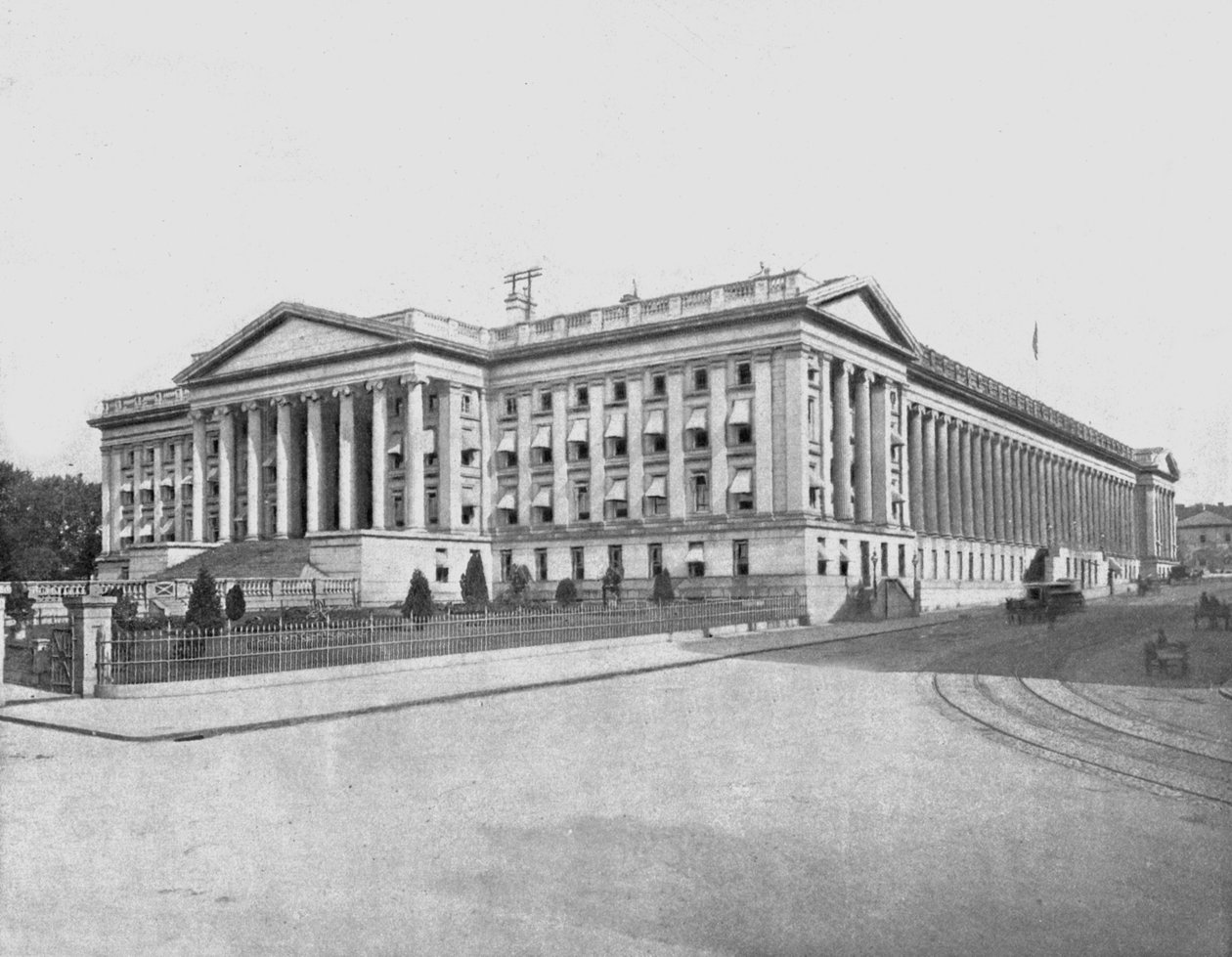 Treasury Building, Washington DC, USA, c1900. av Unbekannt
