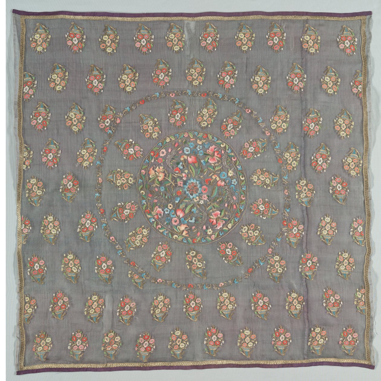Turbanöverdrag, 1700-talet-tidigt 1800-tal. av Unbekannt