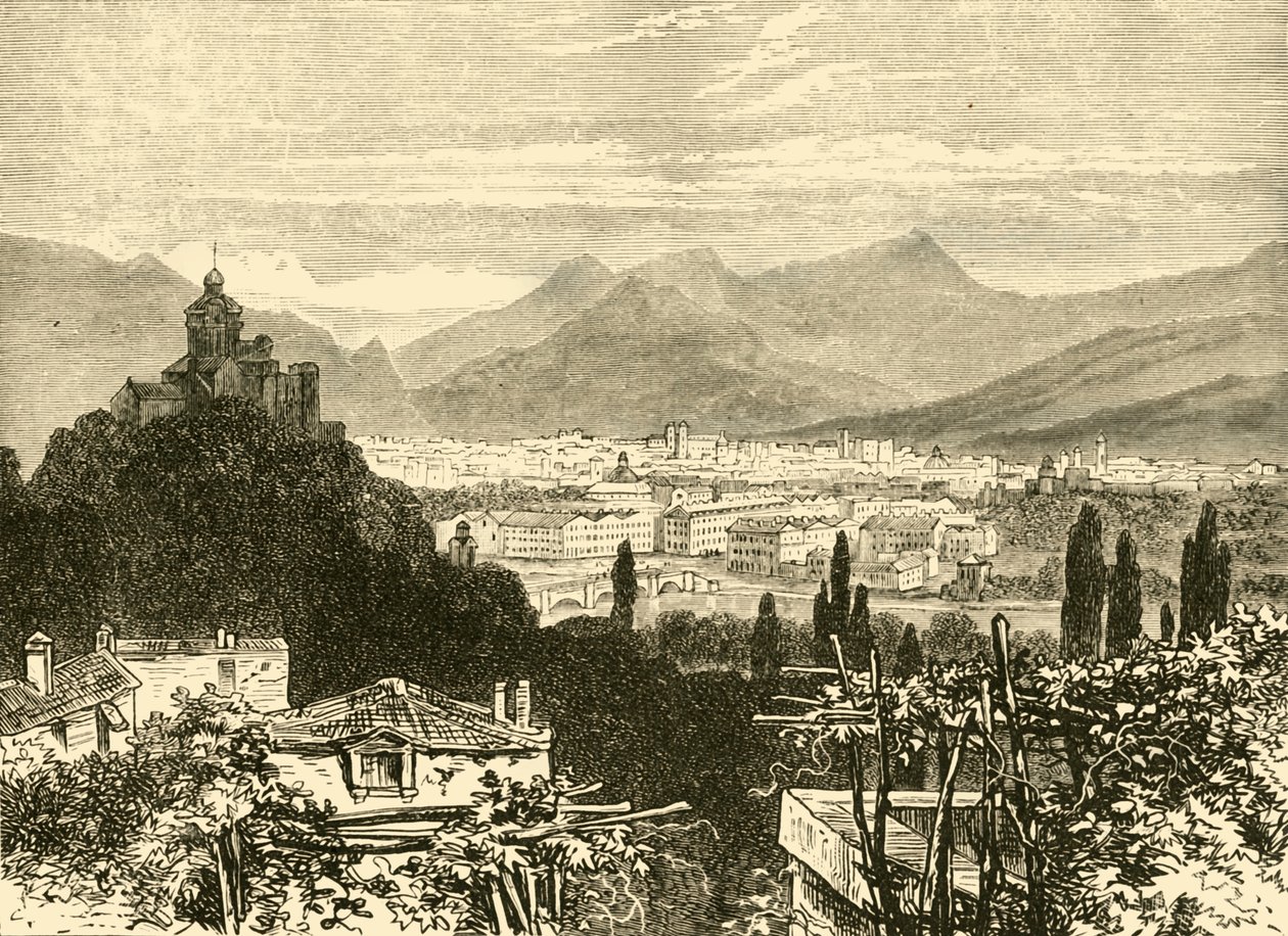 Turin, 1890. av Unbekannt