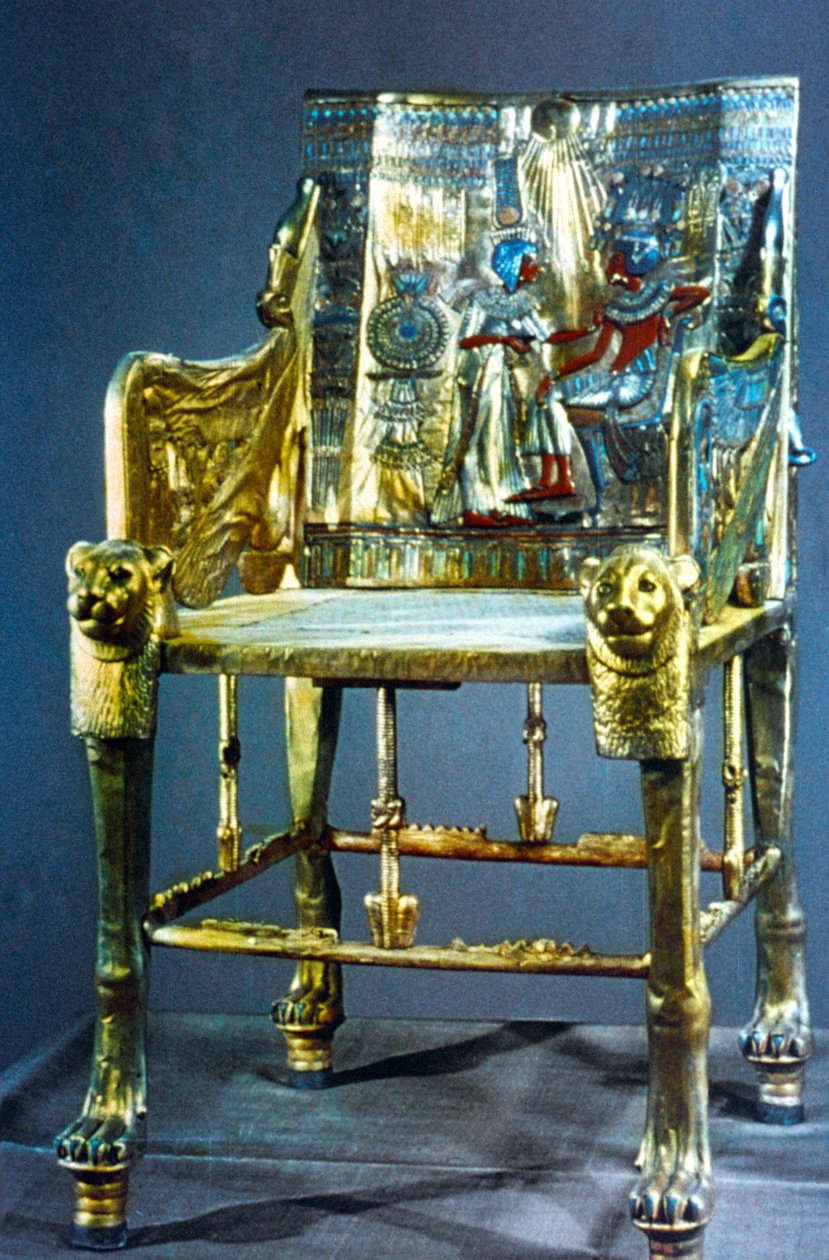 Tutankhamen stol, Egypten av Unbekannt