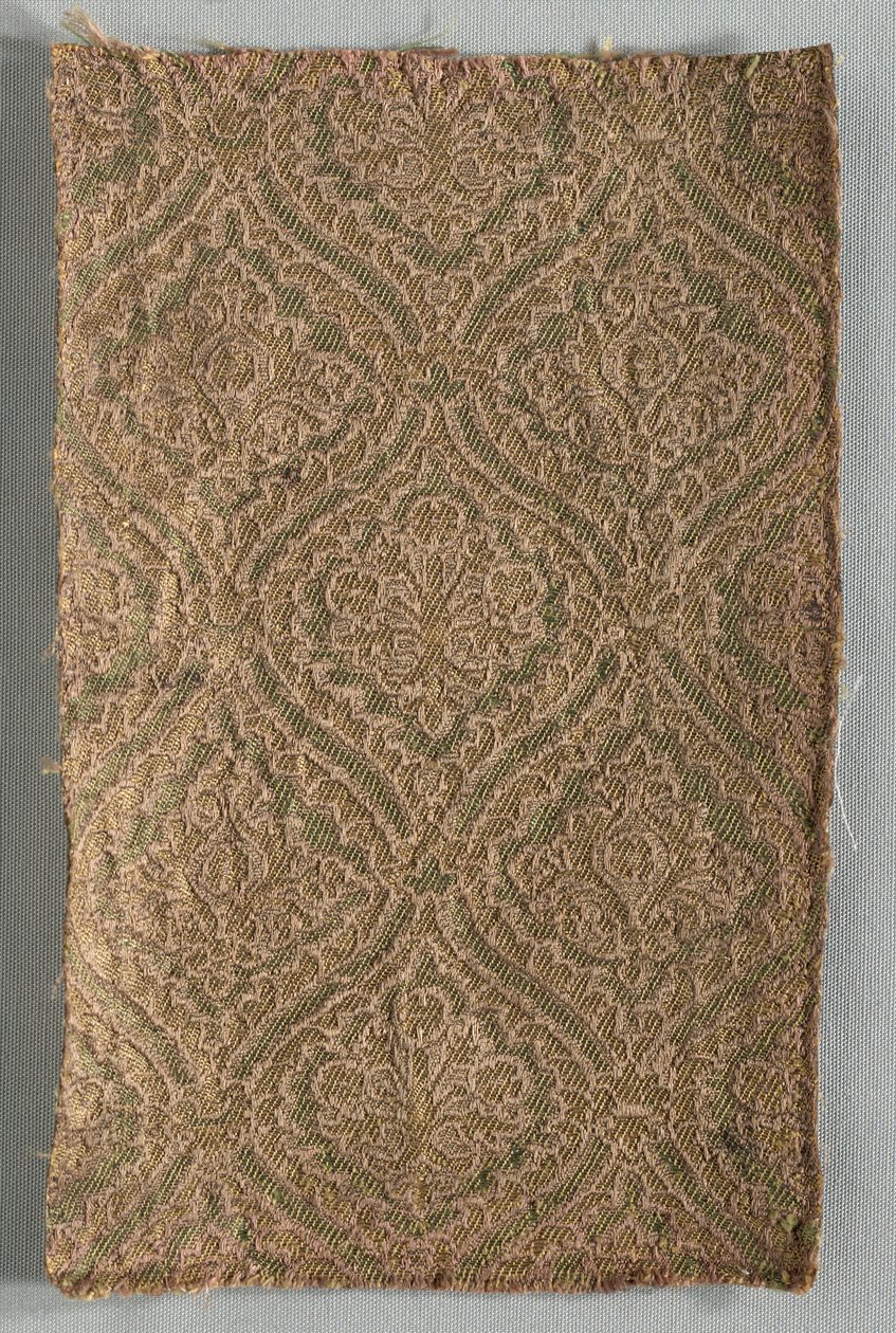 Två brokaderade fragment, sent 1500-tal. av Unbekannt