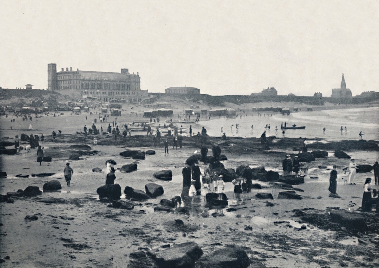Tynemouth - The Aquarium and Sands, 1895 av Unbekannt