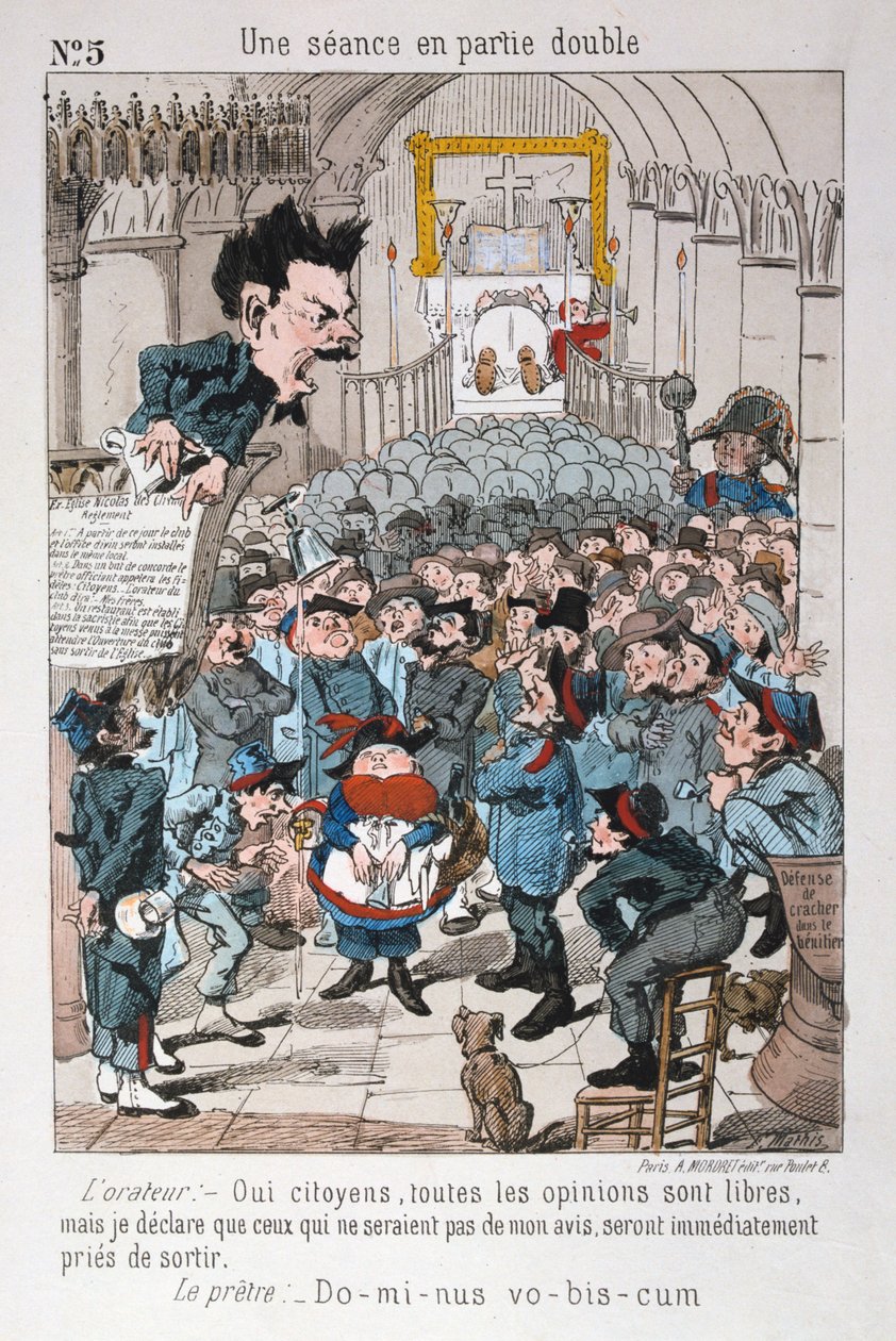 En dubbel delsession, 1871. av Unbekannt
