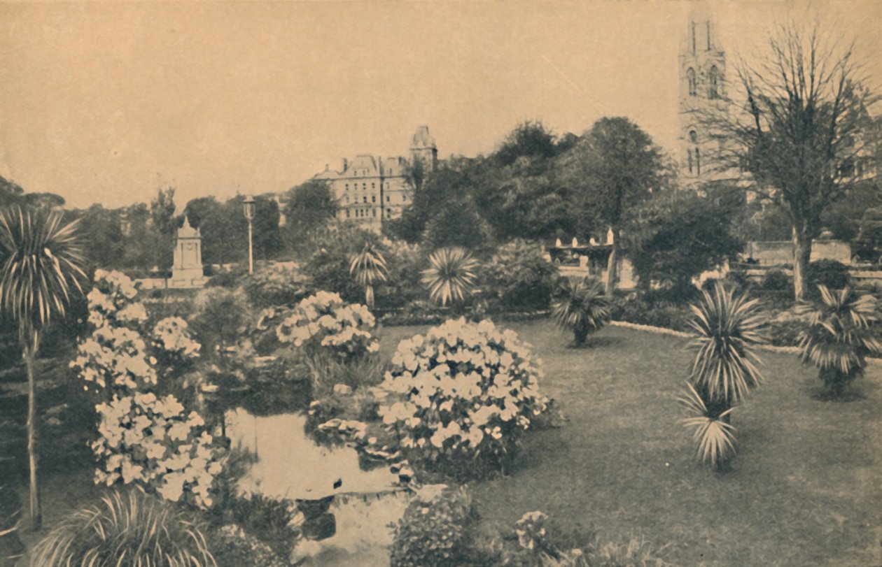 Upper Pleasure Gardens i Rhododendron Time, 1929 av Unbekannt
