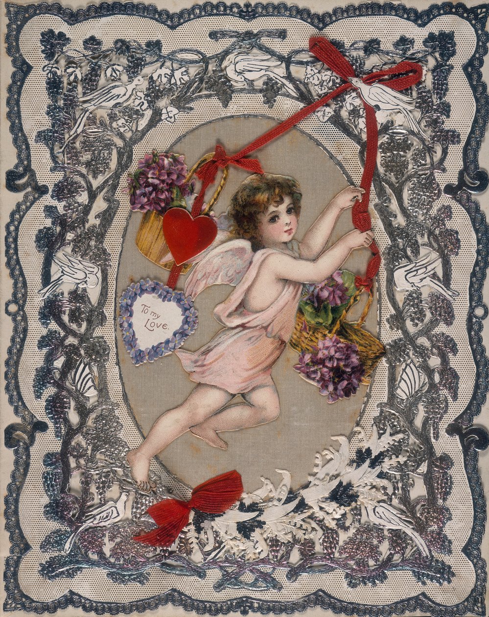 Alla hjärtans kort, 1800-talet av Unbekannt