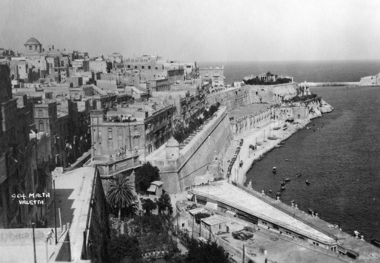 Valletta, Malta, c1920-c1930-tal av Unbekannt