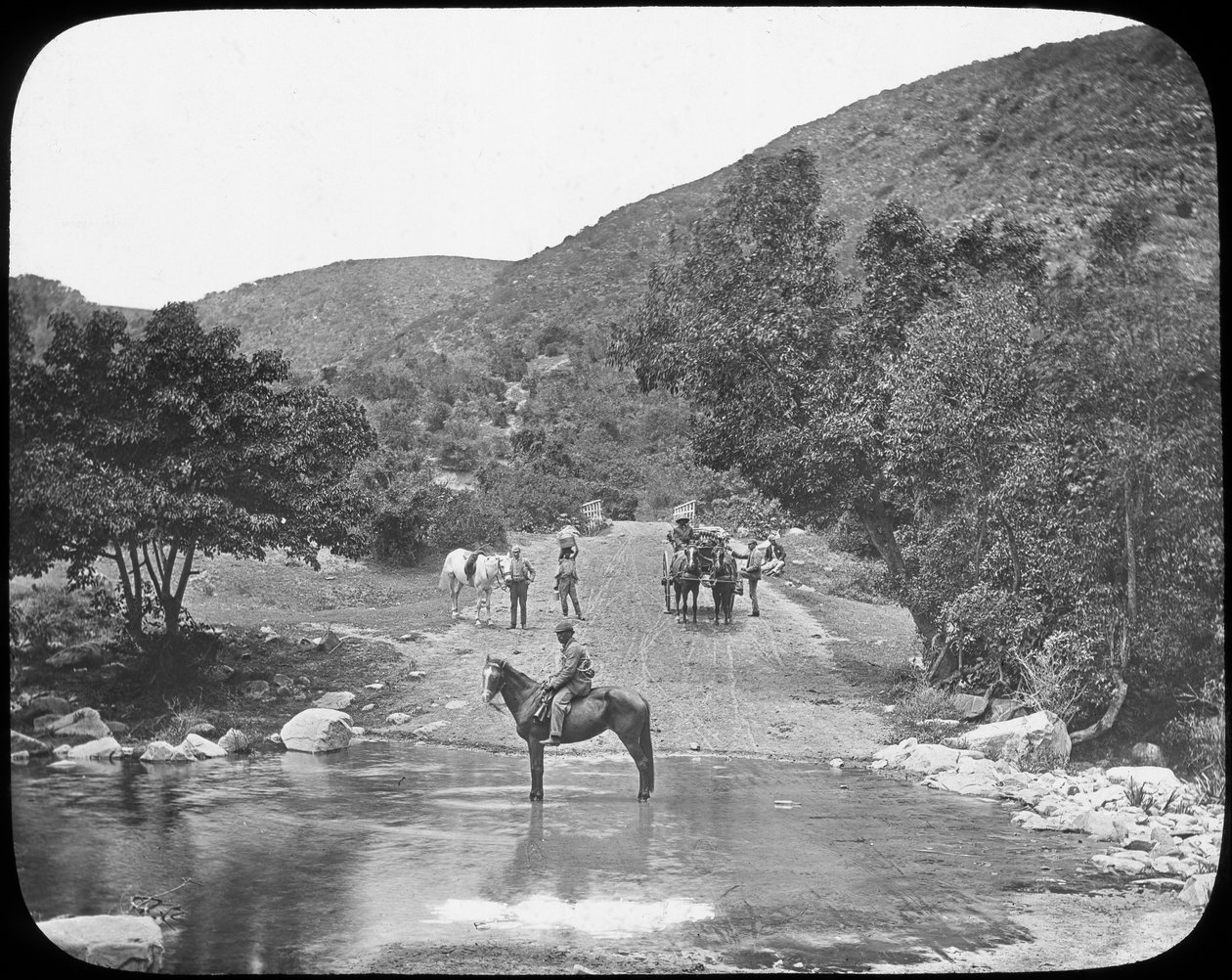 Van Stadens Pass, Sydafrika, c1890 av Unbekannt