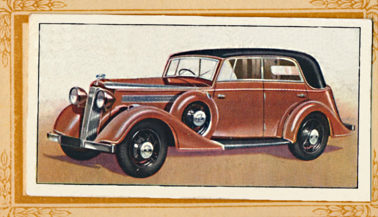 Vauxhall Big Six Wingham Cabriolet, c1936 av Unbekannt