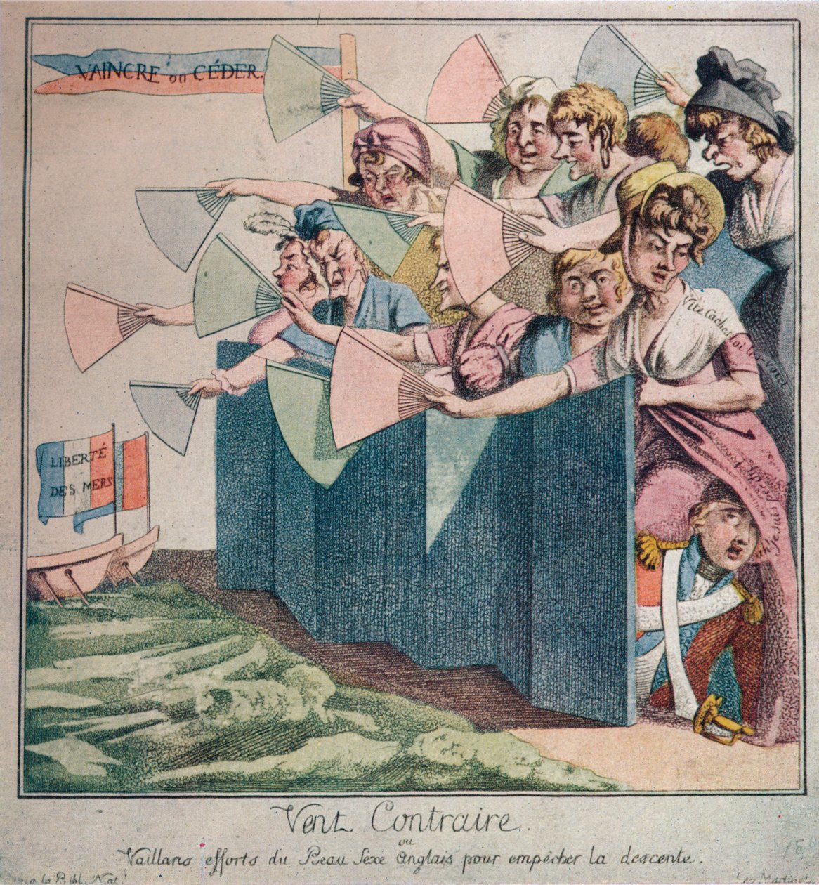 Contrary Wind, c1800-talet av Unbekannt