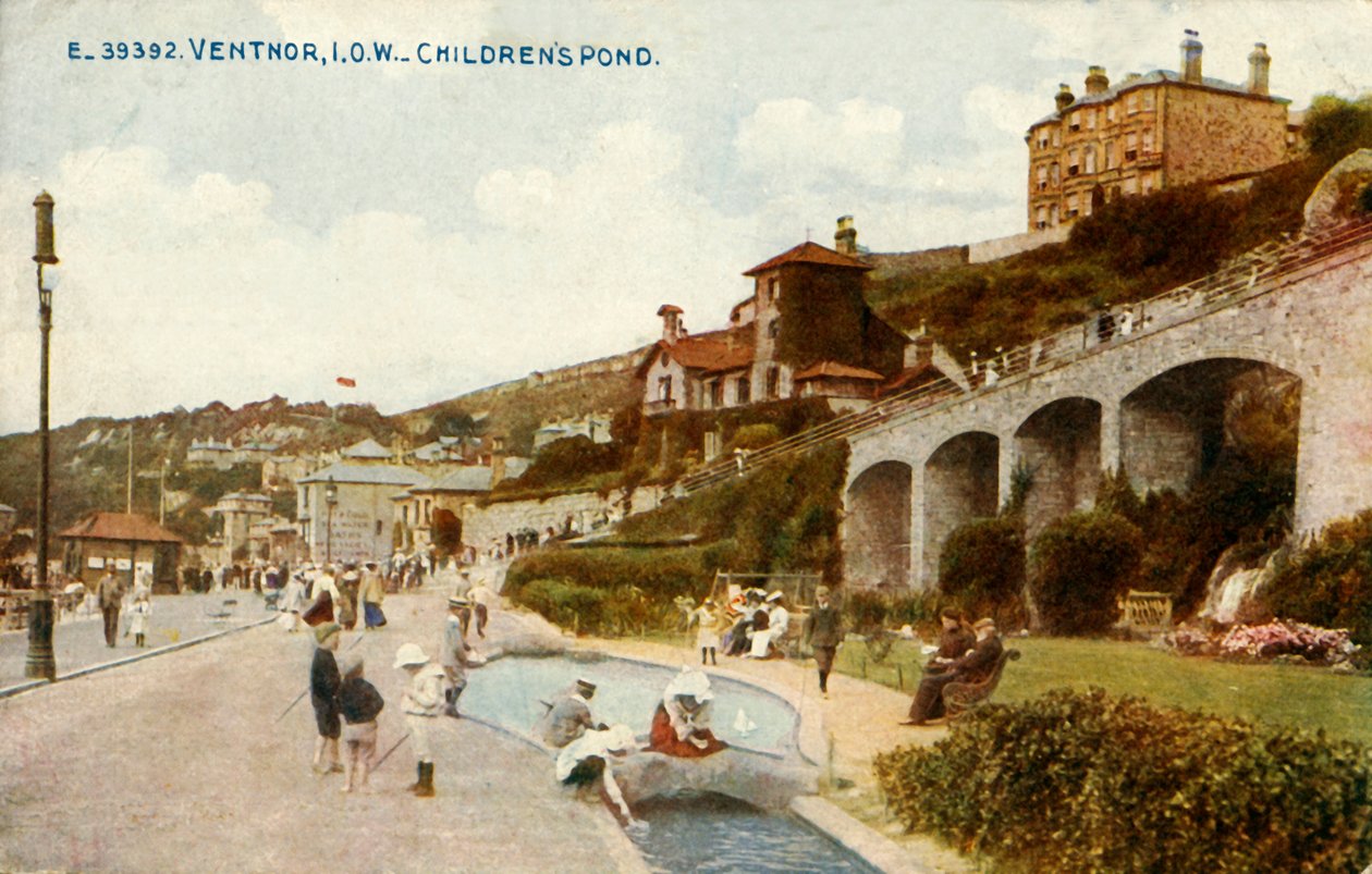 Ventnor, I.O.W - Childrens Pond, 1919. av Unbekannt
