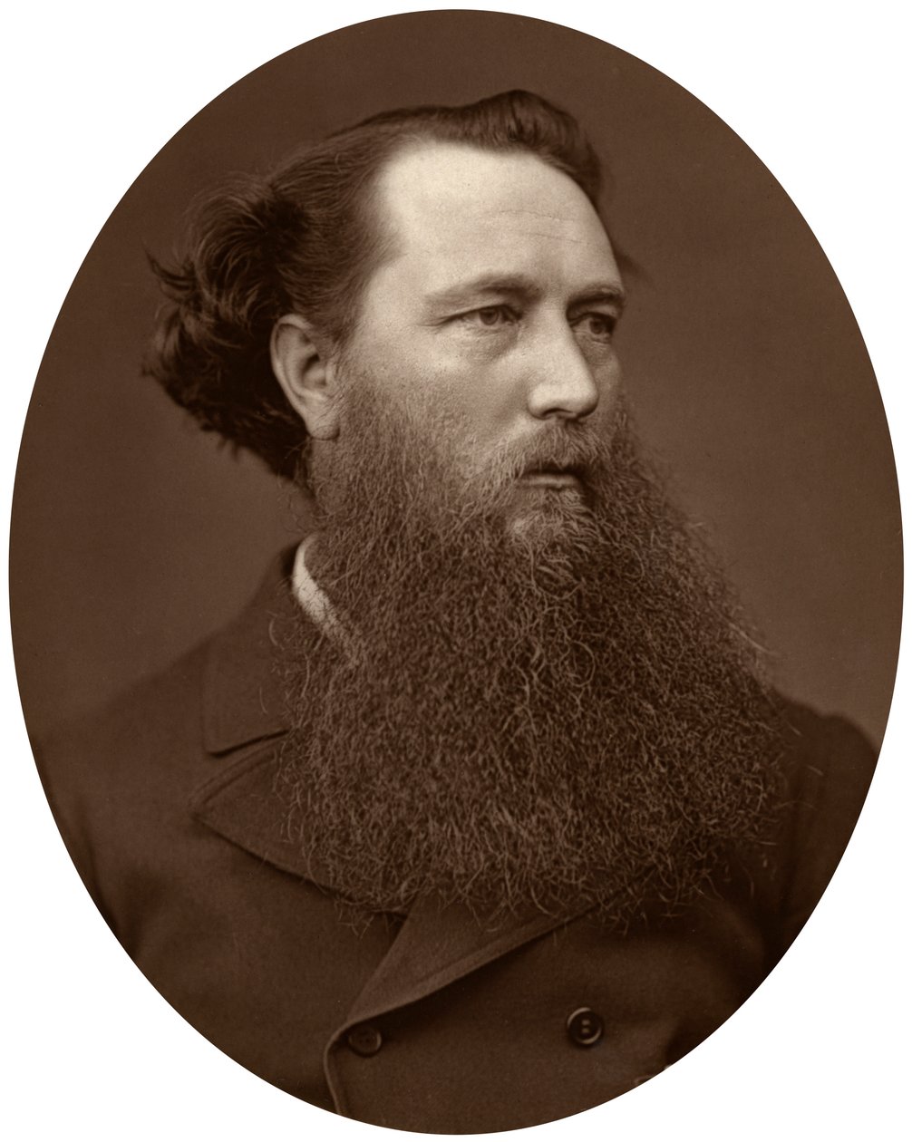 Vicat Cole, landskapsmålare, 1881 av Unbekannt