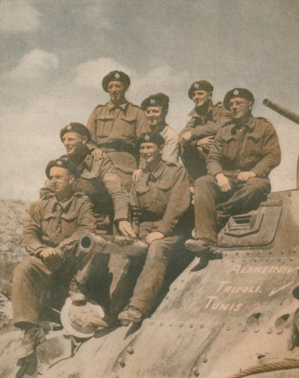 Victors of the Mareth Line, 1943 av Unbekannt