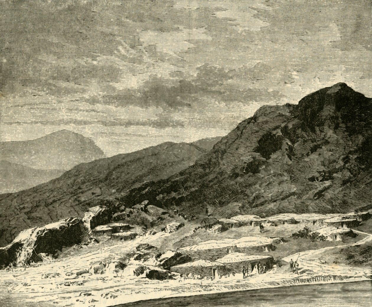 Utsikt i Armenien, 1890. av Unbekannt