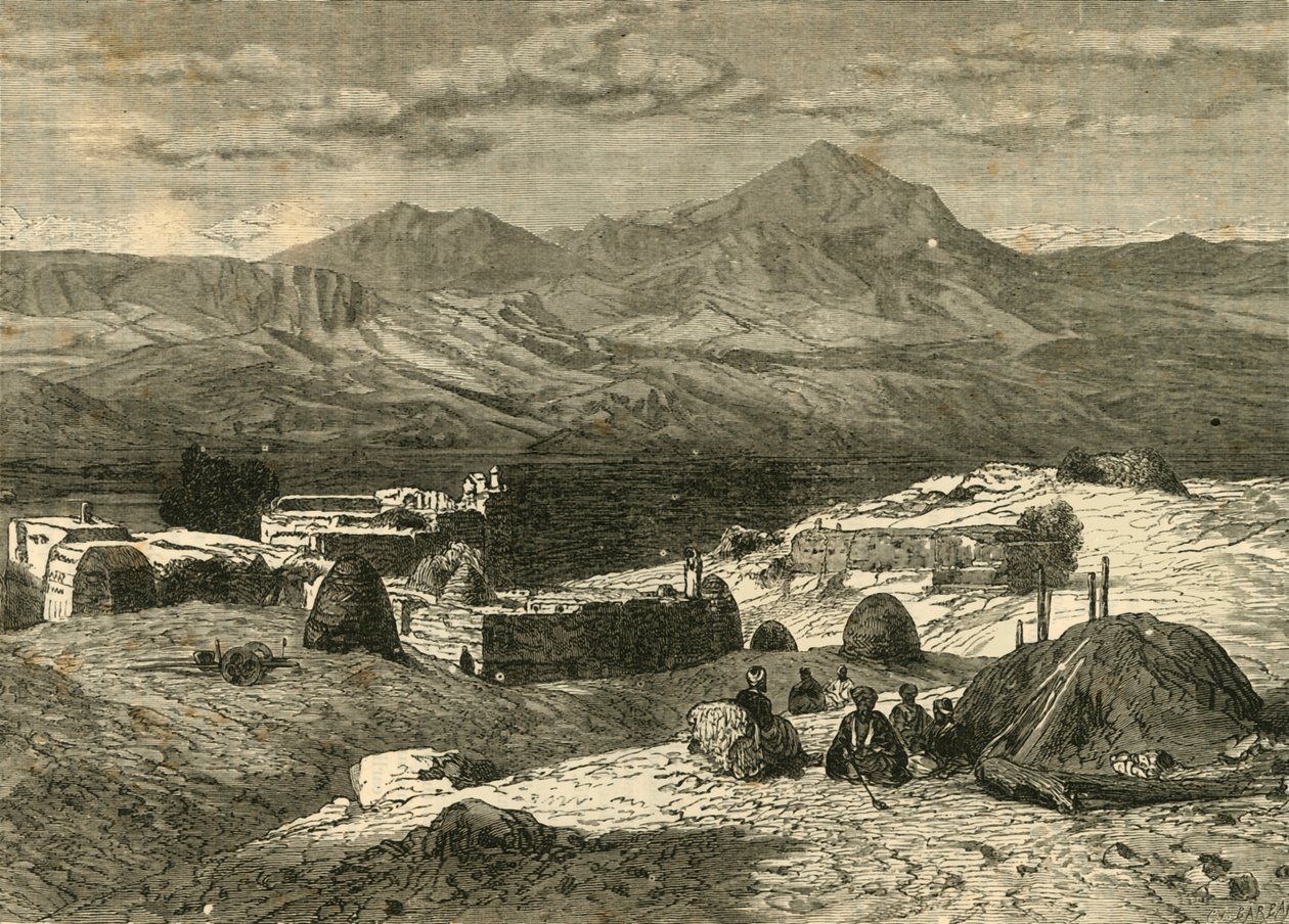 Utsikt i södra Armenien, 1890. av Unbekannt