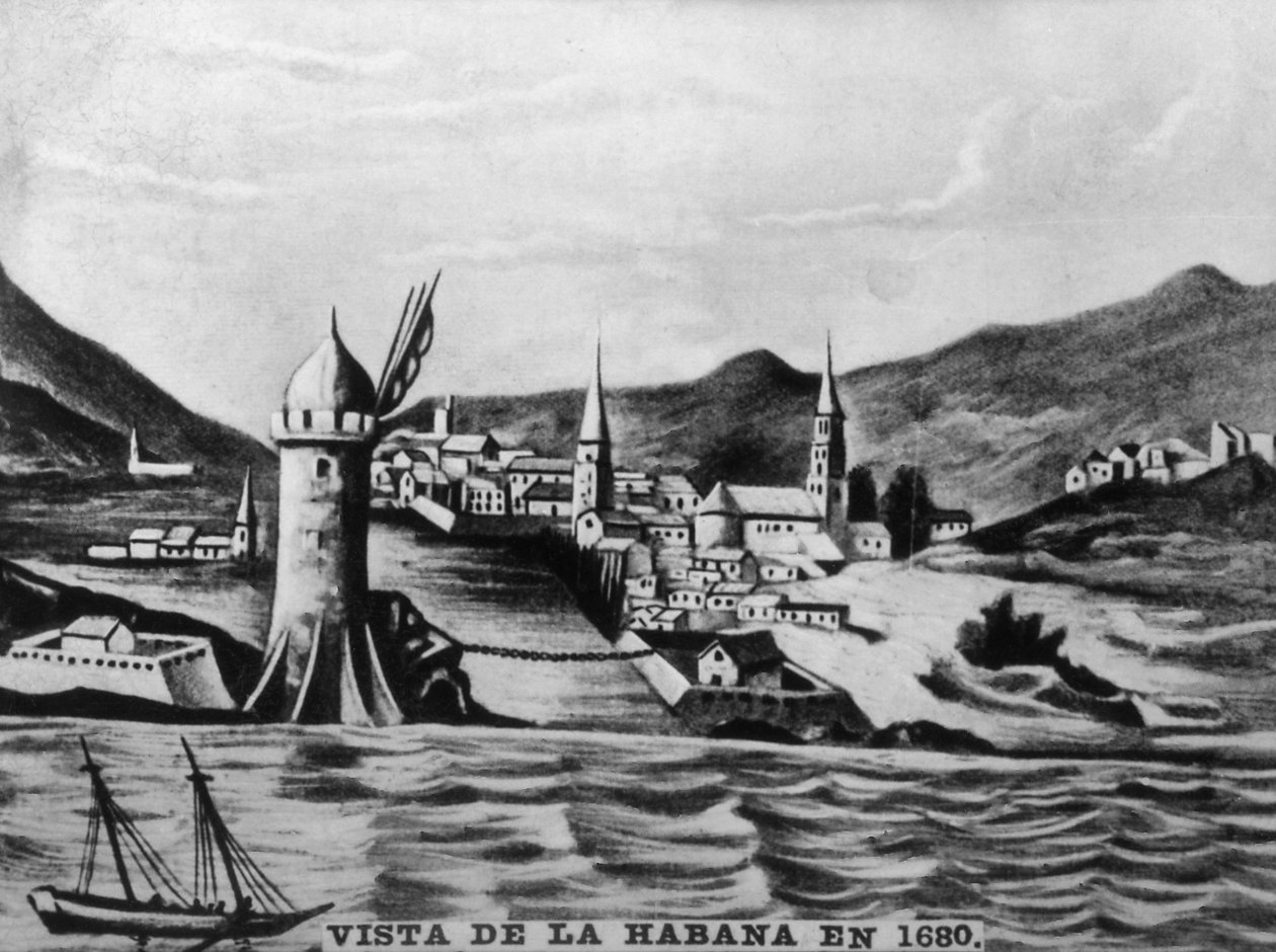 Utsikt över Havanna, 1680, 1920-talet av Unbekannt