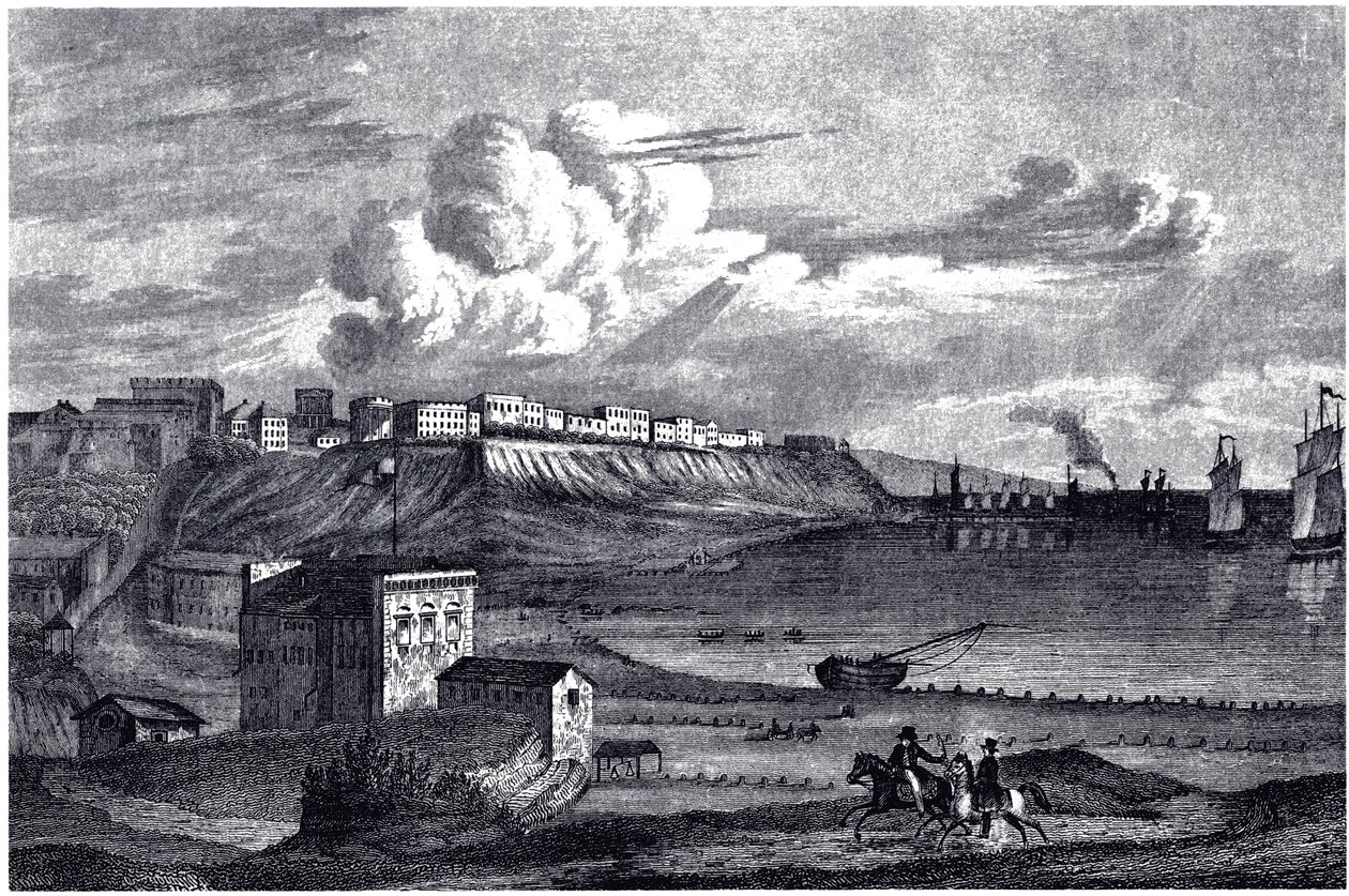 Utsikt över Odessa, ca. 1830 av Unbekannt