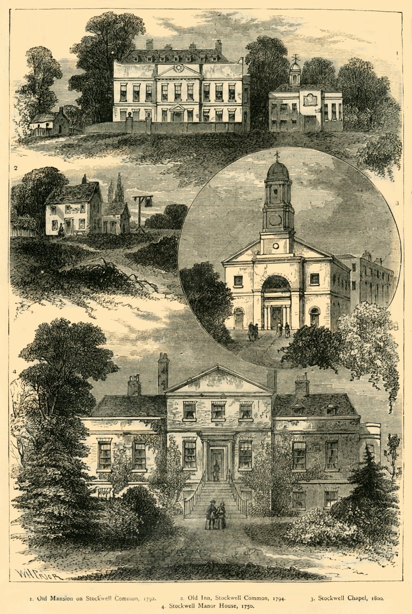 Utsikter i Old Stockwell, c1878. av Unbekannt