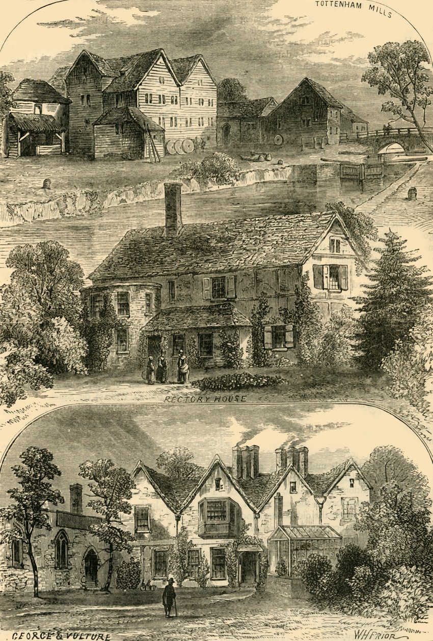 Utsikt i Tottenham, c1876. av Unbekannt