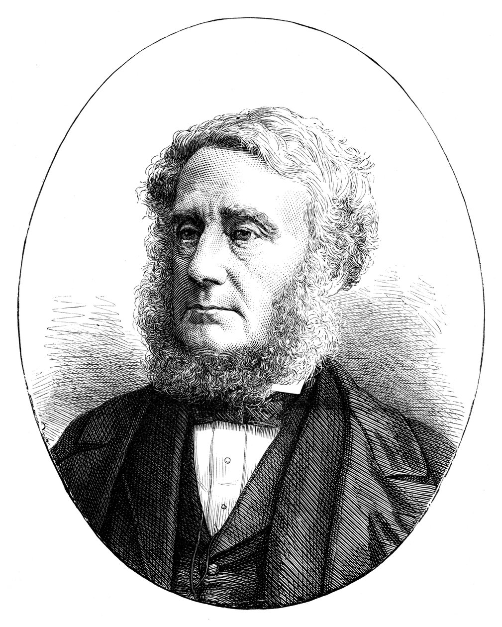 Viscount Cardwell 1813-1886, brittisk politiker av Unbekannt