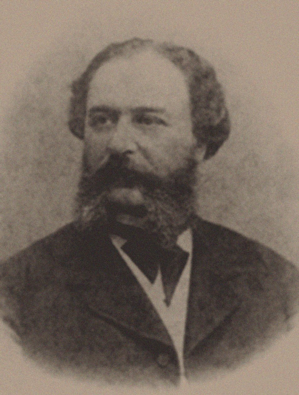 Vladimir Petrovitj Begichev 1838-1891 av Unbekannt